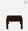 Olfen Sheesham Wood Coffee Table In Scratch Resistant Walnut Finish