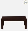Olfen Sheesham Wood Coffee Table In Scratch Resistant Walnut Finish