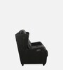 Olhao Leatherette 2 Seater Motorized Recliner in Charcoal Grey Colour