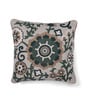 olive Abstract Cotton Hand Crafted Cushion Covers