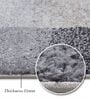 Olive Abstract Polypropylene 5 ft x 2 ft Machine Made Runner
