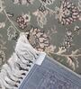 Olive and Beige Persian 3x5 Feet Machine Made Carpet