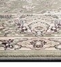 Olive and Beige Persian 3x5 Feet Machine Made Carpet
