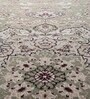 Olive and Beige Persian 3x5 Feet Machine Made Carpet