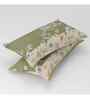 Olive Floral 144 TC Cotton King Fitted Bedsheet Bedsheet 2 Pillow Rose Collection