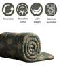 Olive Green Ultrasonic Premium 120 GSM Reversible Ac Single Bed Comforter
