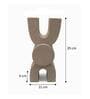 Olive Gris Modern Dual Tube Geometric Decorative Vase