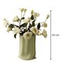 Olive Grove Pinched Textured Vase