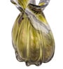 Olive Harmony Glass Vase