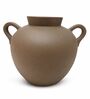 Olive Jaune Minimalist Dual-Handle Modern Decorative Tabletop Flower Vase