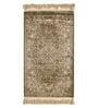 Olive Persian 2x3 Feet Machine Made Runner