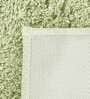 Olive Solid Cotton AntiSkid Bathmat