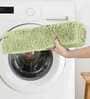 Olive Solid Cotton AntiSkid Bathmat