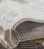 Olive Stripes Polypropylene 5 ft x 2.5 ft Machine Made Runner