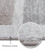 Olive Stripes Polypropylene 5 ft x 2 ft Machine Made Runner