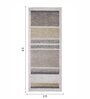 Olive Stripes Polypropylene 5 ft x 2 ft Machine Made Runner