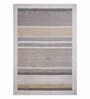 Olive Stripes Polypropylene 6 ft x 4 ft Machine Made Carpet