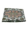 Olive Traditional Polyester 24x24 Inches Skid-Resistant Backing Prayer Mats (Pack of 1)