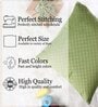 Olive Velvet Solid 16x16 inches Cushion Covers (Pack of 5)