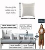Olive Velvet Solid 16x16 inches Cushion Covers (Pack of 5)