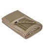 OliveandBrown Polyester Solid 200 GSM Double Bed Comforter