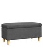 Oliver Bench in Dark Grey Colour with Storage