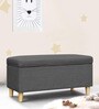 Oliver Bench in Dark Grey Colour with Storage