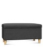 Oliver Bench in Dark Grey Colour with Storage