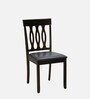 Olivia  Solid Wood 4 Seater Dining Set with Bench in Brown Finish