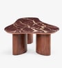 Ollo Marble Top Coffee Table In Ipiano Finish