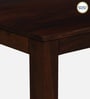 Olovi Sheesham Wood Coffee Table In Scratch Resistant Walnut Finish