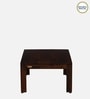 Olovi Sheesham Wood Coffee Table In Scratch Resistant Walnut Finish