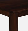 Olovi Sheesham Wood Coffee Table In Scratch Resistant Walnut Finish