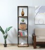 Olson Oak Wood Book Shelf In Natural Finish