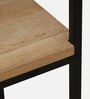 Olson Oak Wood Book Shelf In Natural Finish