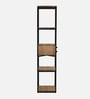 Olson Oak Wood Book Shelf In Natural Finish