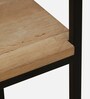 Olson Oak Wood Book Shelf In Natural Finish