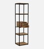 Olson Oak Wood Book Shelf In Natural Finish