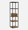 Olson Oak Wood Book Shelf In Natural Finish