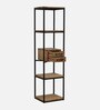 Olson Oak Wood Book Shelf In Natural Finish