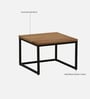 Olson Oak Wood Coffee Table In Natural Finish