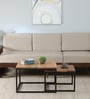 Olson Oak Wood Coffee Table In Natural Finish