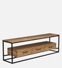 Olson Oak Wood TV Unit In Natural Finish