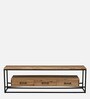 Olson Oak Wood TV Unit In Natural Finish