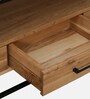 Olson Oak Wood TV Unit In Natural Finish