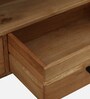 Olson Oak Wood TV Unit In Natural Finish With Storage