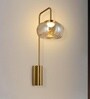 Oltre Modern Decorative Wall Lamp | Gold Finish Bedside Wall Light | Stylish Wall Mounted Lamp for Living Room, Bedroom & Office | Designer Home D cor Lighting