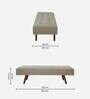 Olympia Bench in Beige Colour