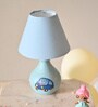 Olympia Blue Terracotta Shade Kids Lamp