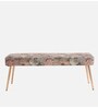 Olympia Velvet Bench in Multiprint Colour